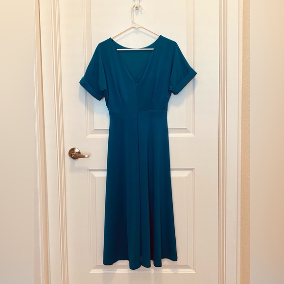 Alexia Admore Lana Midi Dress, semi-formal - cerulean (M) - Picture 8 of 11